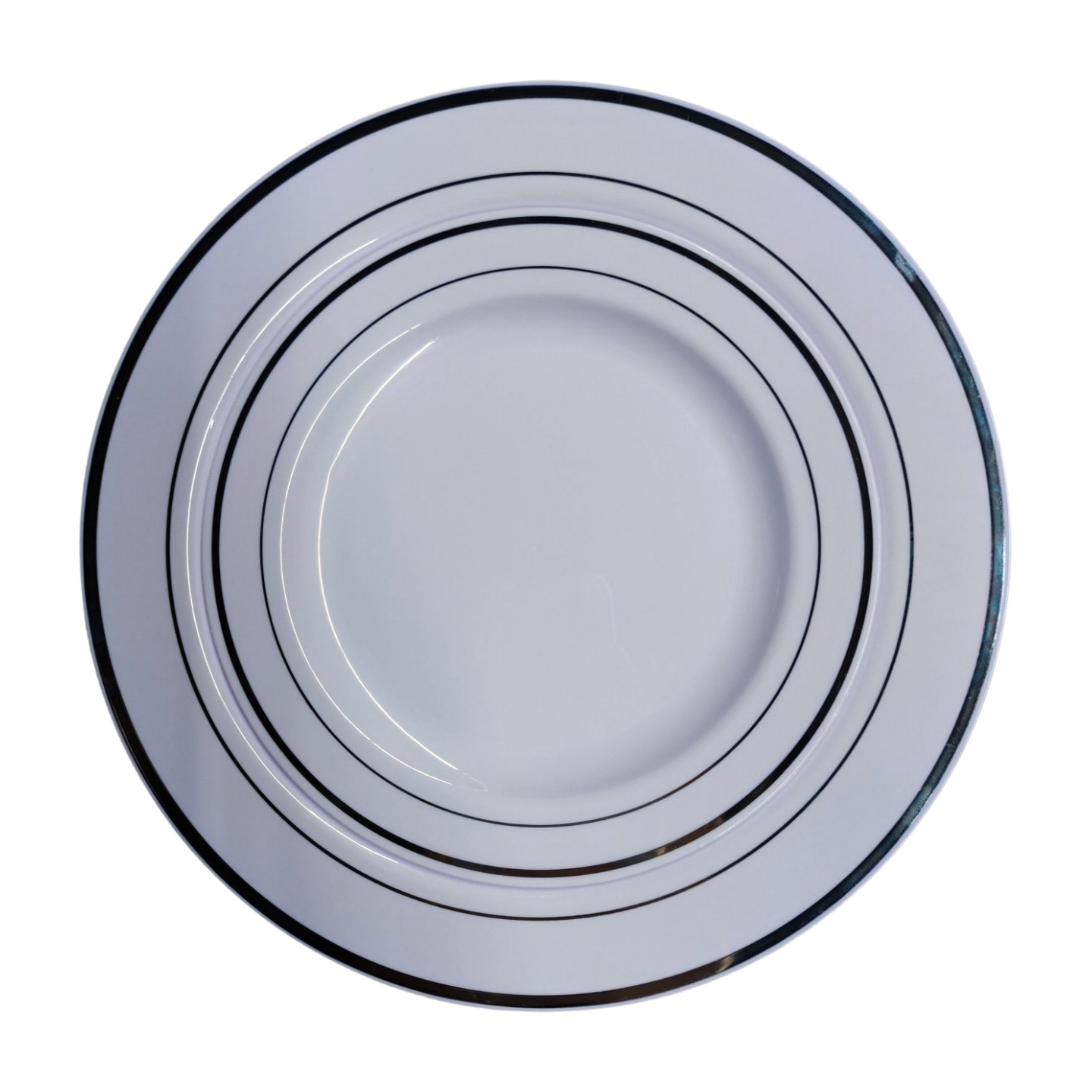 Elegant Fancy Heavy Duty Wedding Party Plates Disposable Plastic charger Plates dinnerware set with Gold silver gold Rim bullk
