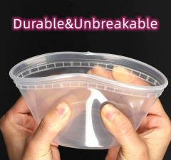 32 oz deli plastic containers with lid wholesale manufacture