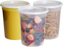 32 oz deli plastic containers with lid wholesale manufacture