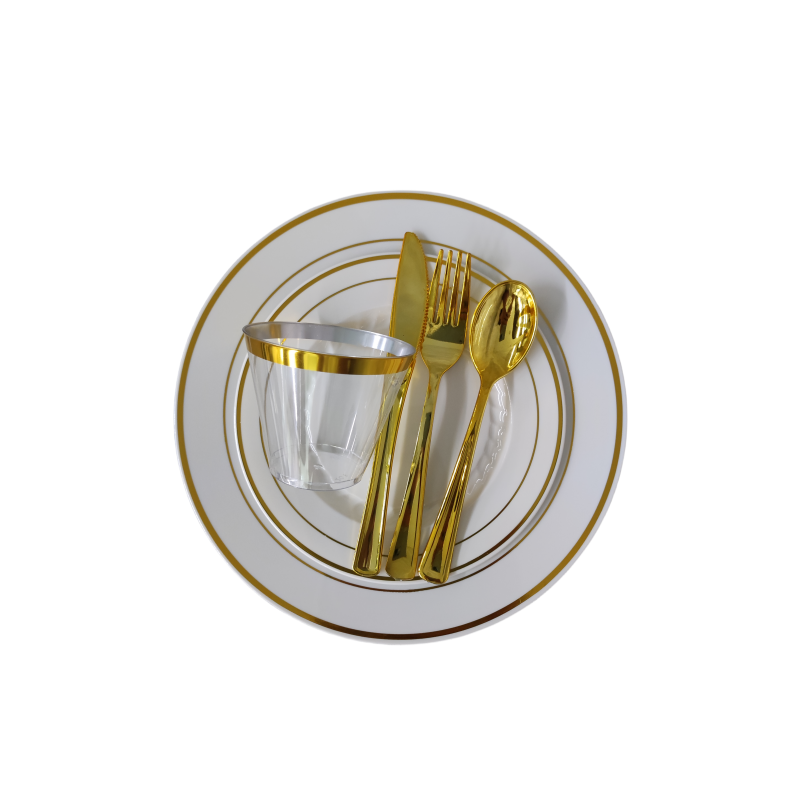 Elegant cheap white disposable charger plates wholesale