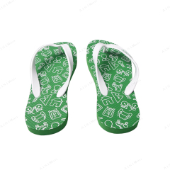 Wholesale Ladies Beach Flat Slippers Slide Outdoor Sandals Blank Sublimation Flip Flops For Women