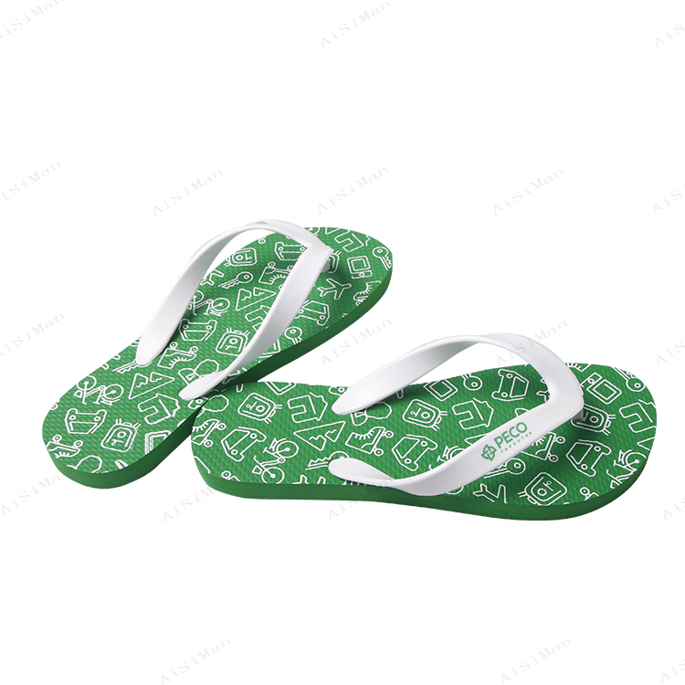 Wholesale Ladies Beach Flat Slippers Slide Outdoor Sandals Blank Sublimation Flip Flops For Women