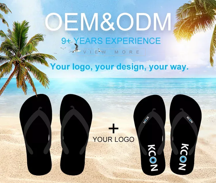 Wholesale Custom Personalized Flip Flops Unisex Rubber Flip Flop Wedding