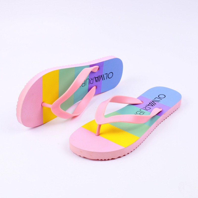 Summer Slippers Shoes Women Slipper Thong Sandals Beach Flip Flops Sublimation Flip Flop