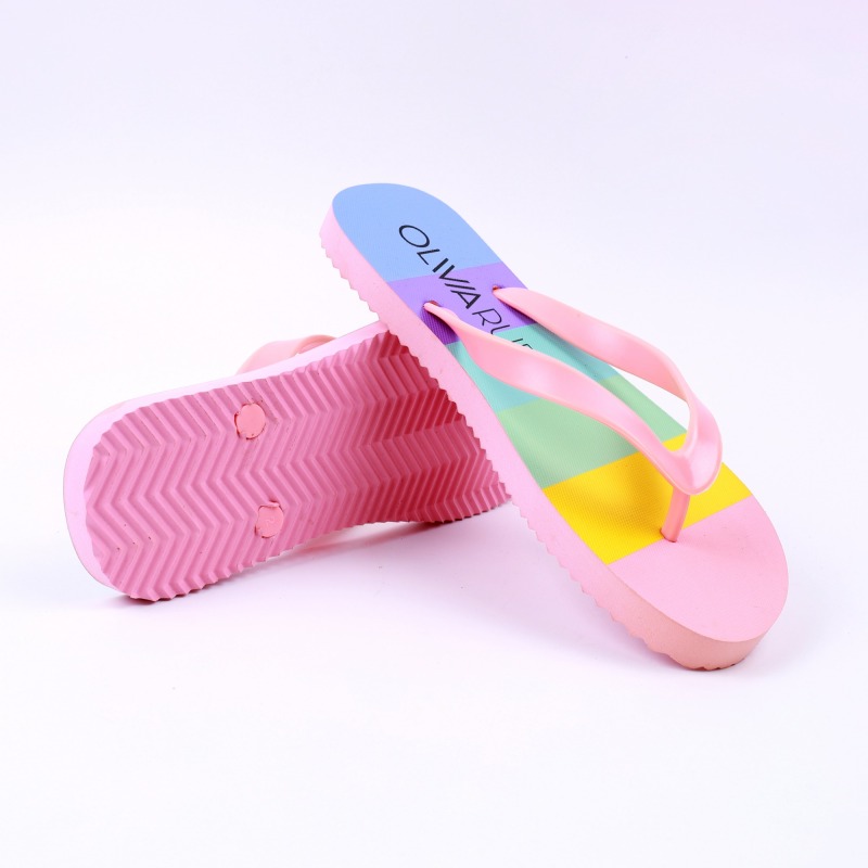 Summer Slippers Shoes Women Slipper Thong Sandals Beach Flip Flops Sublimation Flip Flop