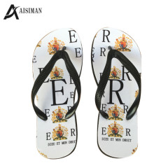 Blank sublimation flip flops heat transfer print flip flops