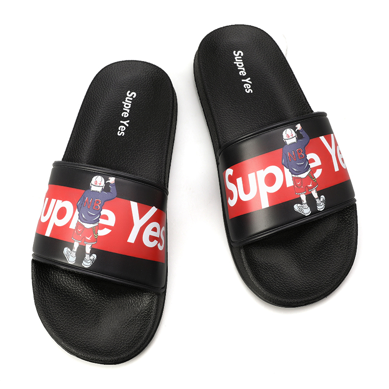 new design wholesale colorful slider sandals summer fashion custom logo slide slipper for men