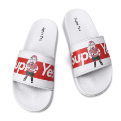 Comfortable Slippers With Pu Upper slide sandals men