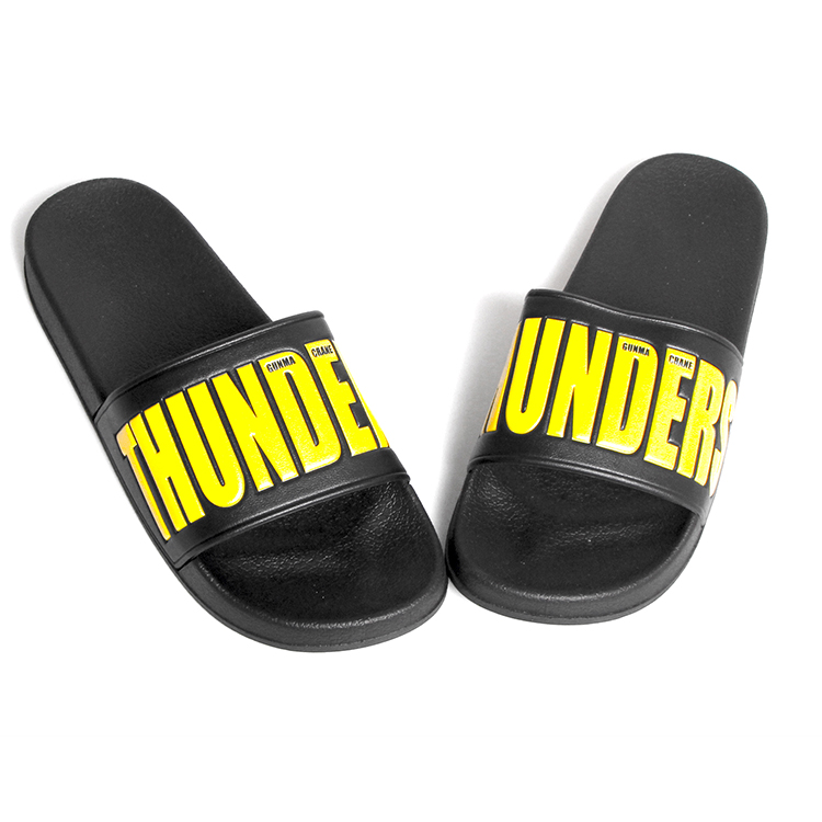 Comfortable Slippers With Pu Upper slide sandals men