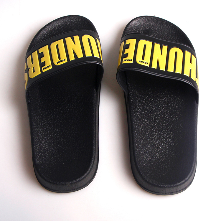 Comfortable Slippers With Pu Upper slide sandals men