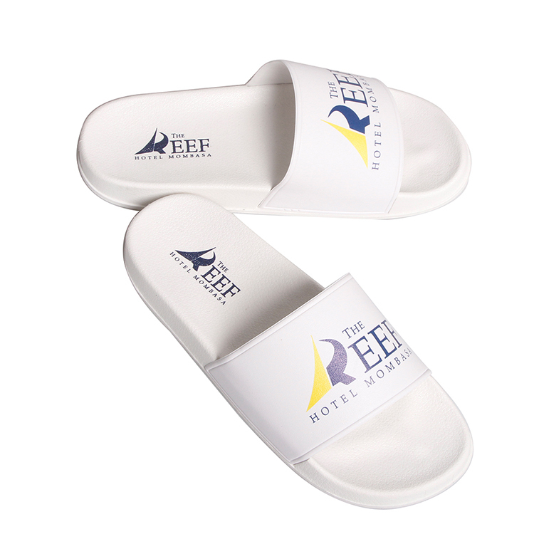Slider slippers with Pu Upper slide sandals for men