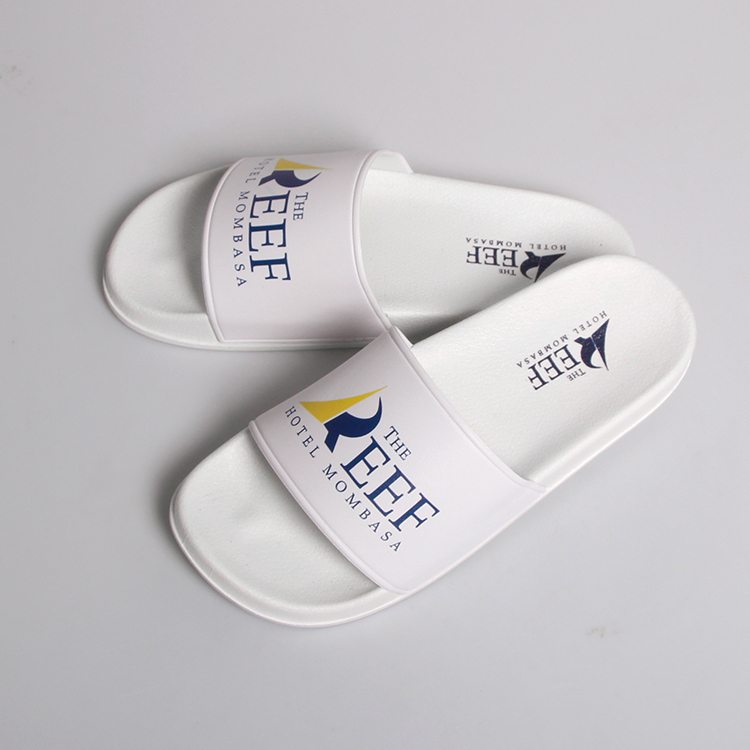 Slider slippers with Pu Upper slide sandals for men