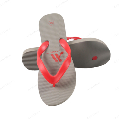 flip flops for men hotel slippers with customizd logo print