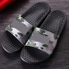 Printed Slide Sandals Custom promotion anti slide designer slides women cheap