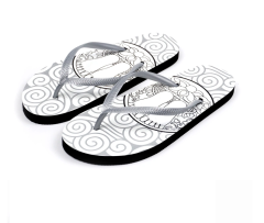 Cheap flip flops wholesale gift slippers colorfull print flip flops for women