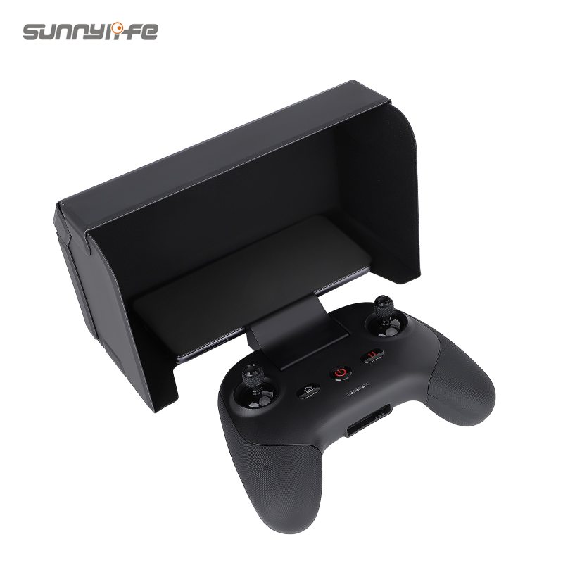 Sunnylife Smartphone Sun Hood Magnetic Sunshade with Cover for Mavic 3/Air 2S/Mini 2/Air 2/EVO Lite/Nano Remote Controller