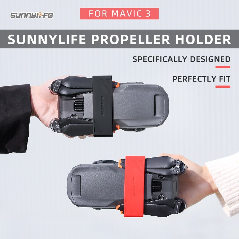 Sunnylife Silicone Propellers Holder Stabilizer Portable Props Protector Drone Accessories for Mavic 3
