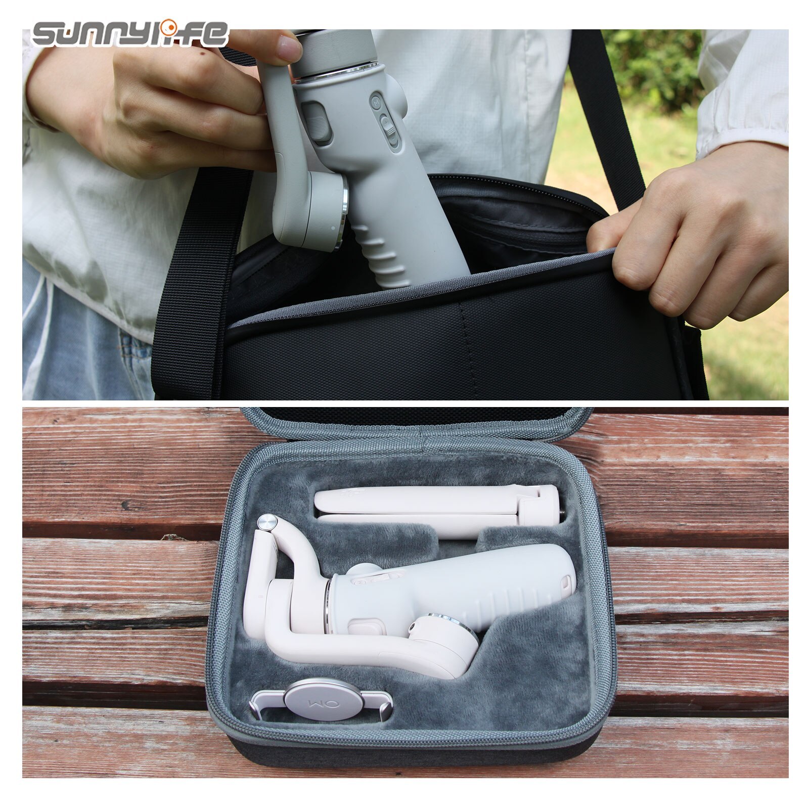 Sunnylife BHT80 Silicone Protective Cover Scratch-proof Dust-proof Sleeve Accessories for OM 5