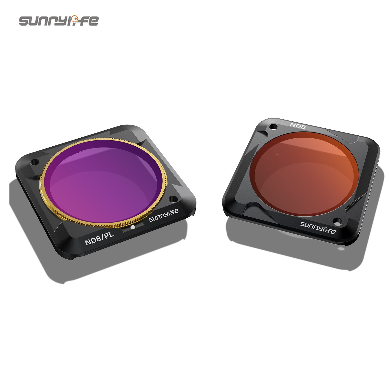 Sunnylife Action Camera Magnetic Lens Filters Diving Filter MCUV Adjustable ND32/PL Accessories for ACTION 2