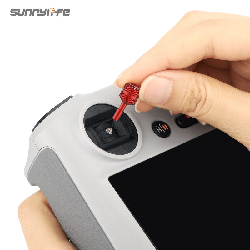 Sunnylife Aluminum Alloy Control Sticks Thumb Rocker Storable Joysticks Accessories for DJI RC Mini 3 Pro Controller