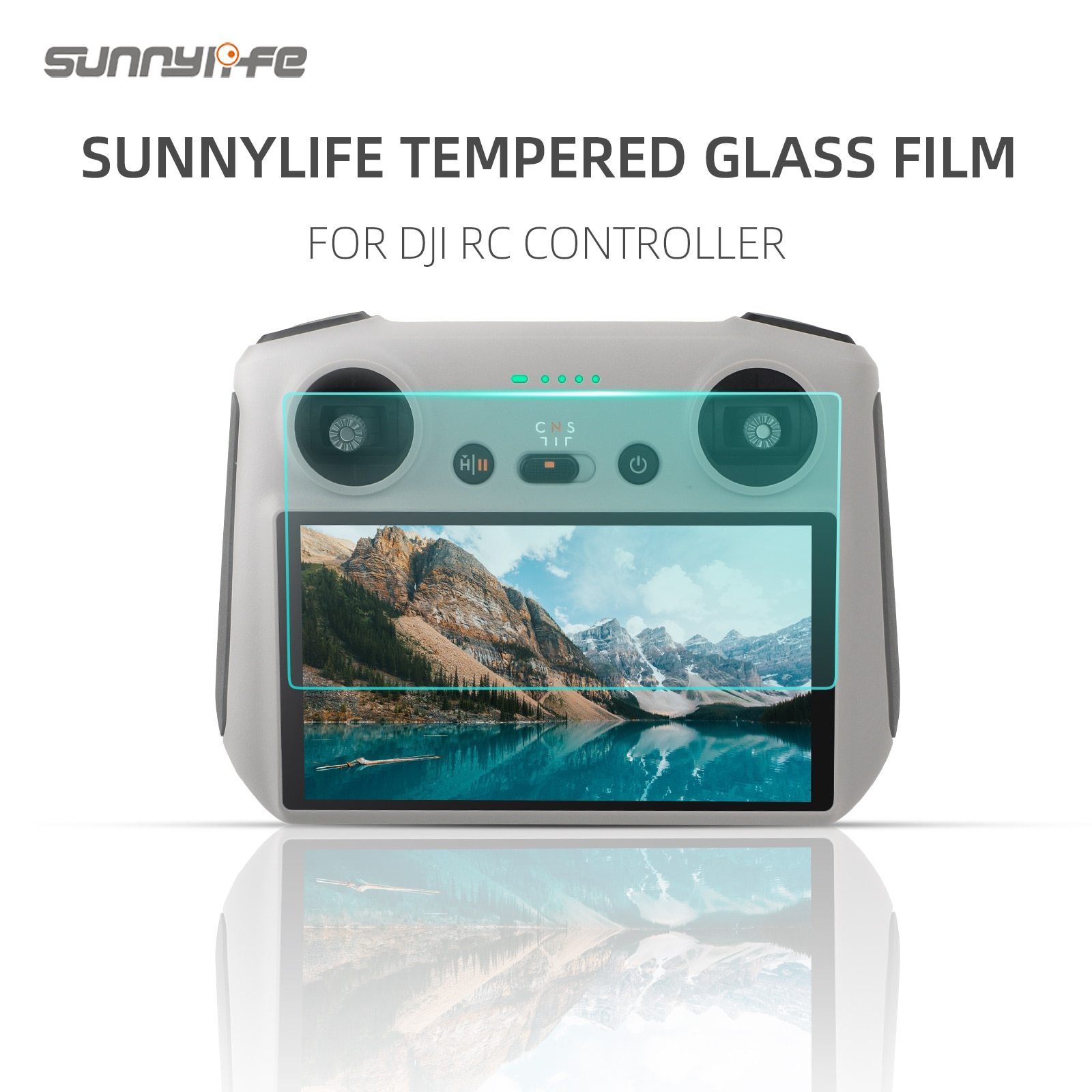 Sunnylife Protective Film Tempered Glass Screen Film Protector Accessories for DJI RC Mini 3 Pro Controller