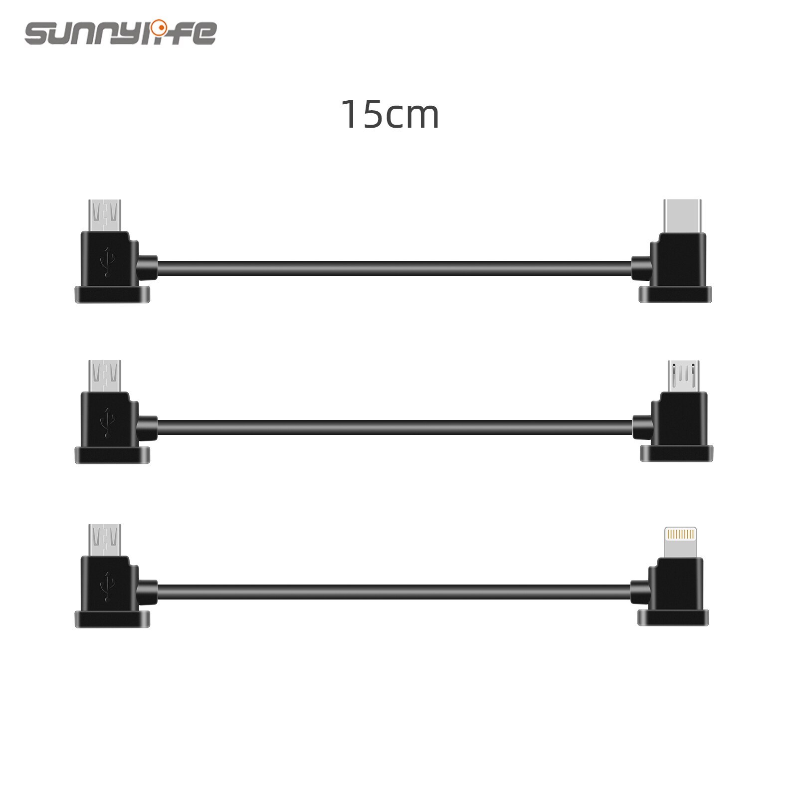1Pcs Micro-USB to Lightning/TYPE-C/Micro-USB Data Cable Smartphone Tablet 15/30cm Line for MAVIC MINI/MAVIC 2/MAVIC AIR