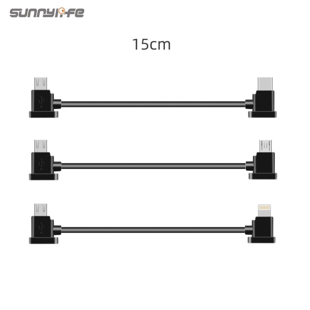 1Pcs Micro-USB to Lightning/TYPE-C/Micro-USB Data Cable Smartphone Tablet 15/30cm Line for MAVIC MINI/MAVIC 2/MAVIC AIR