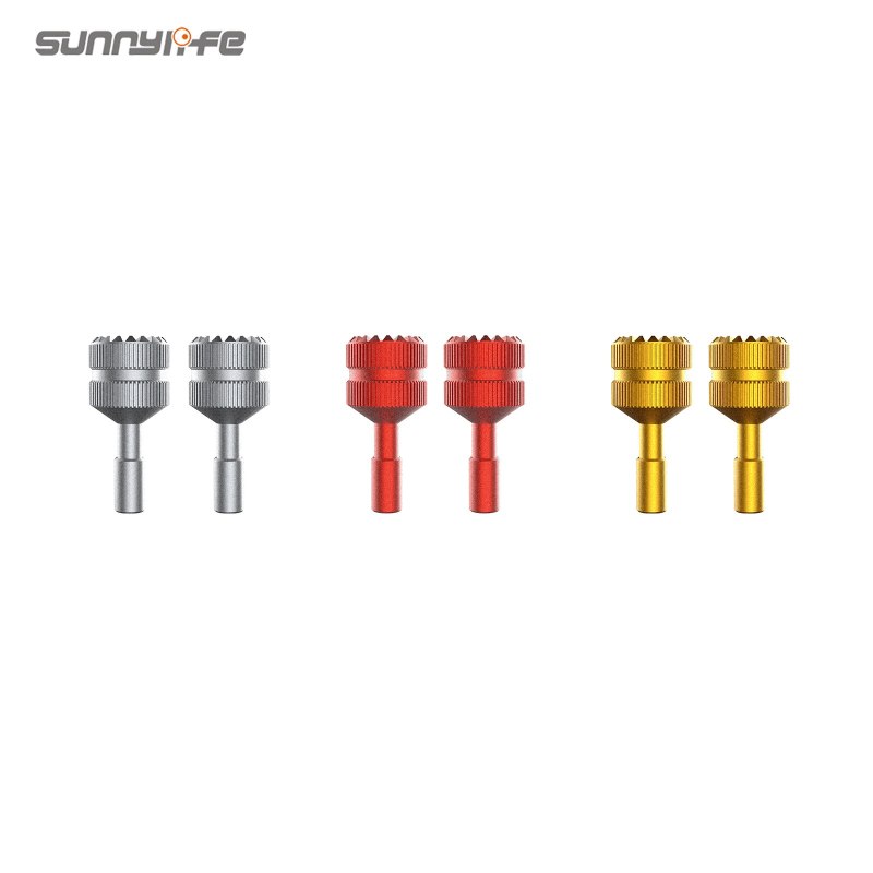 Sunnylife Aluminum Alloy Control Sticks Thumb Rocker Storable Joysticks Accessories for DJI RC Mini 3 Pro Controller