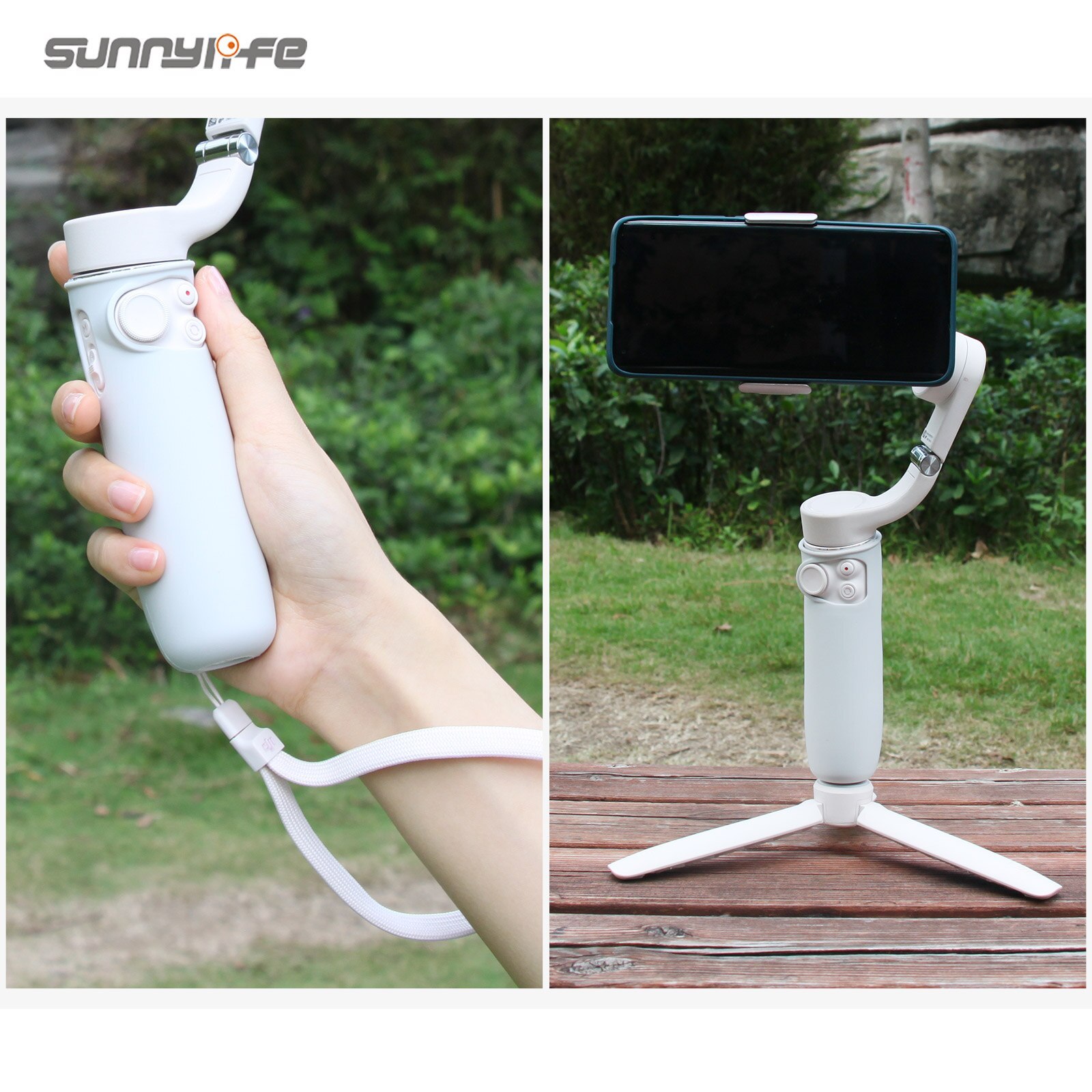 Sunnylife BHT80 Silicone Protective Cover Scratch-proof Dust-proof Sleeve Accessories for OM 5