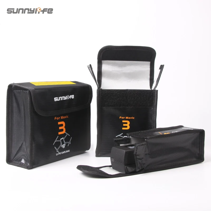 Sunnylife Li-Po Safe Bag Battery Protective Storage Bags Explosion-proof Accessories for Mavic 3