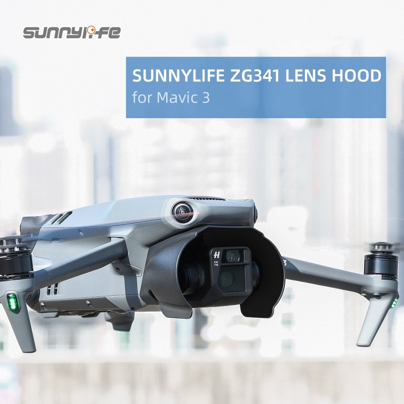 Sunnylife ZG341 Lens Hood Gimbal Protective Cap Anti-glare Lens Cover Drone Accessories for Mavic 3