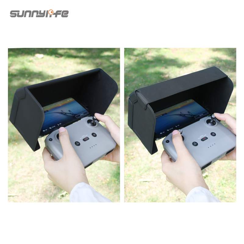 Sunnylife Smartphone Sun Hood Magnetic Sunshade with Cover for Mavic 3/Air 2S/Mini 2/Air 2/EVO Lite/Nano Remote Controller