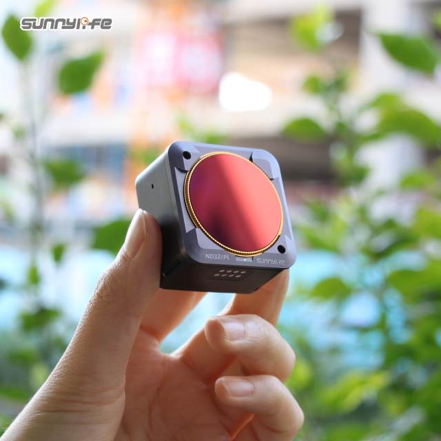 Sunnylife Action Camera Magnetic Lens Filters Diving Filter MCUV Adjustable ND32/PL Accessories for ACTION 2