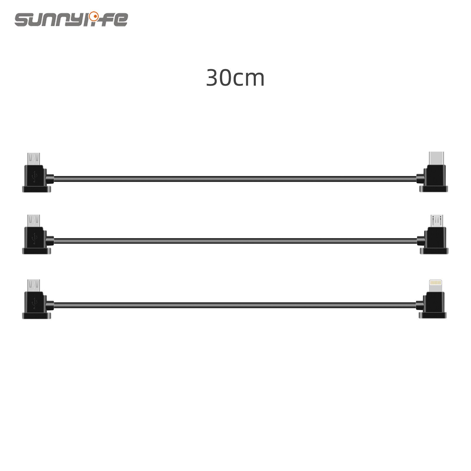 1Pcs Micro-USB to Lightning/TYPE-C/Micro-USB Data Cable Smartphone Tablet 15/30cm Line for MAVIC MINI/MAVIC 2/MAVIC AIR