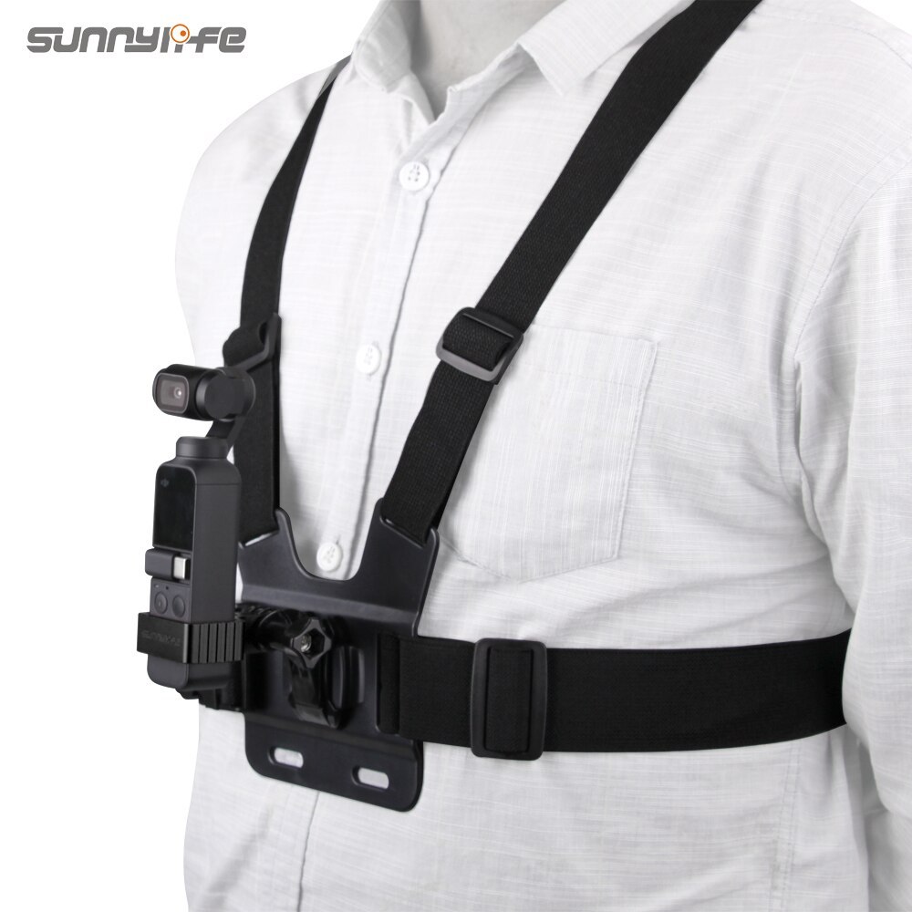Sunnylife Chest Band Wearing Belt Strap Mount for POCKET 2/OSMO POCKET/GOPRO