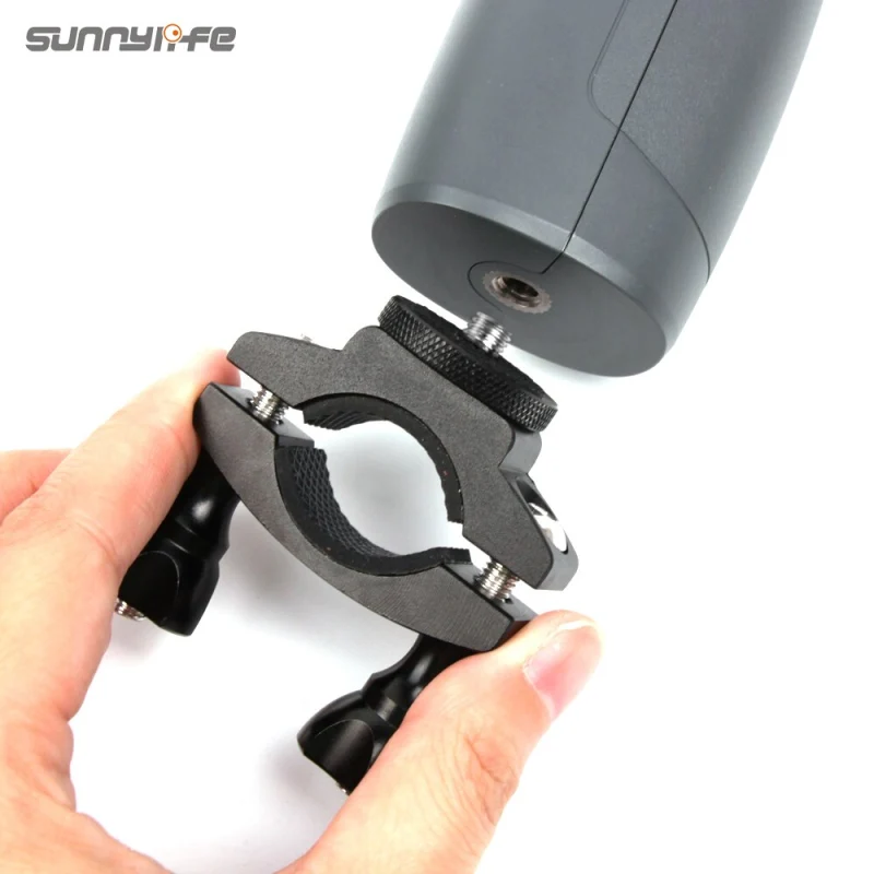 Handheld Gimbal Stabilizer Bike Bracket Bicycle Mount Holder for OM 5/POCKET 2/FIMI PALM 2/OM4 SE/360 ONE X2/Mobile 2/3/Smooth 4