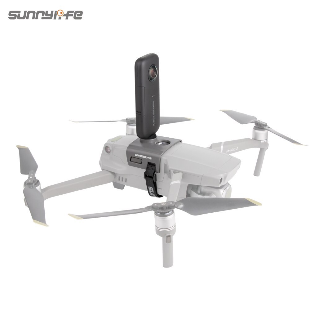 Sunnylife Expansion Kit Camera Fill Light Holder Mount for MAVIC 2 Drone for Action 2/ GOPRO 10/ POCKET 2/ Insta360 ONE X2