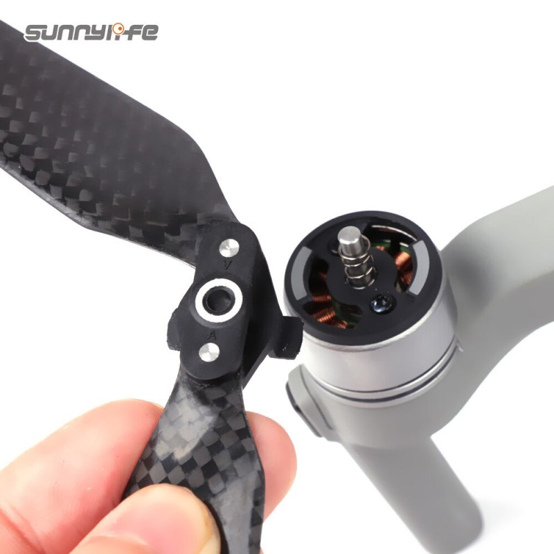 7238F Carbon Fiber Propellers Quick-Release Drone Accessories for Mavic Air 2