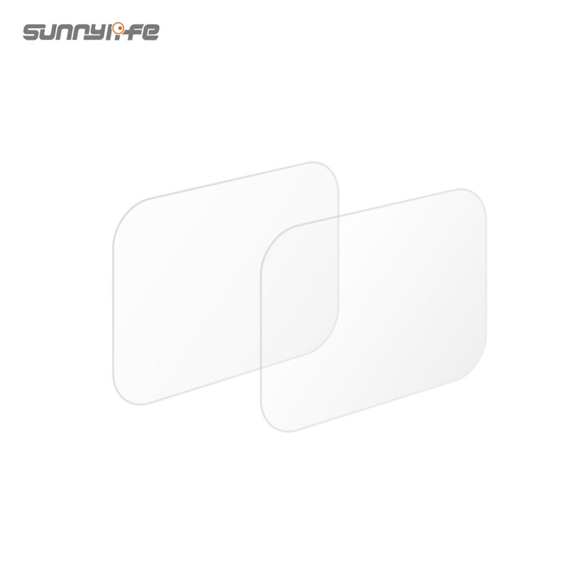 Sunnylife 2 Sets Camera Lens Protective Film HD Tempered Glass Film Lens Protector for DJI Air 2S