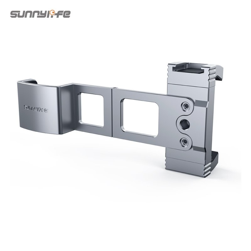 Sunnylife Aluminum Alloy Metal Smartphone Clamp Foldable Camera Mount Holder for POCKET 2/OSMO POCKET