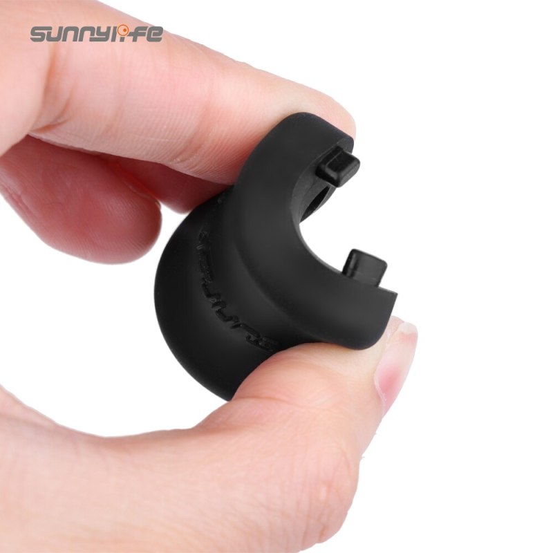 Sunnylife 2Pcs Silicone Dustproof Plug Cover Protective Cap for Insta360 ONE R Lens