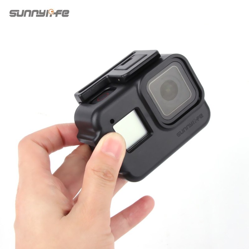 Sunnylife Plastic Protective Case Shock Proof Case for Gopro Hero 8 Black