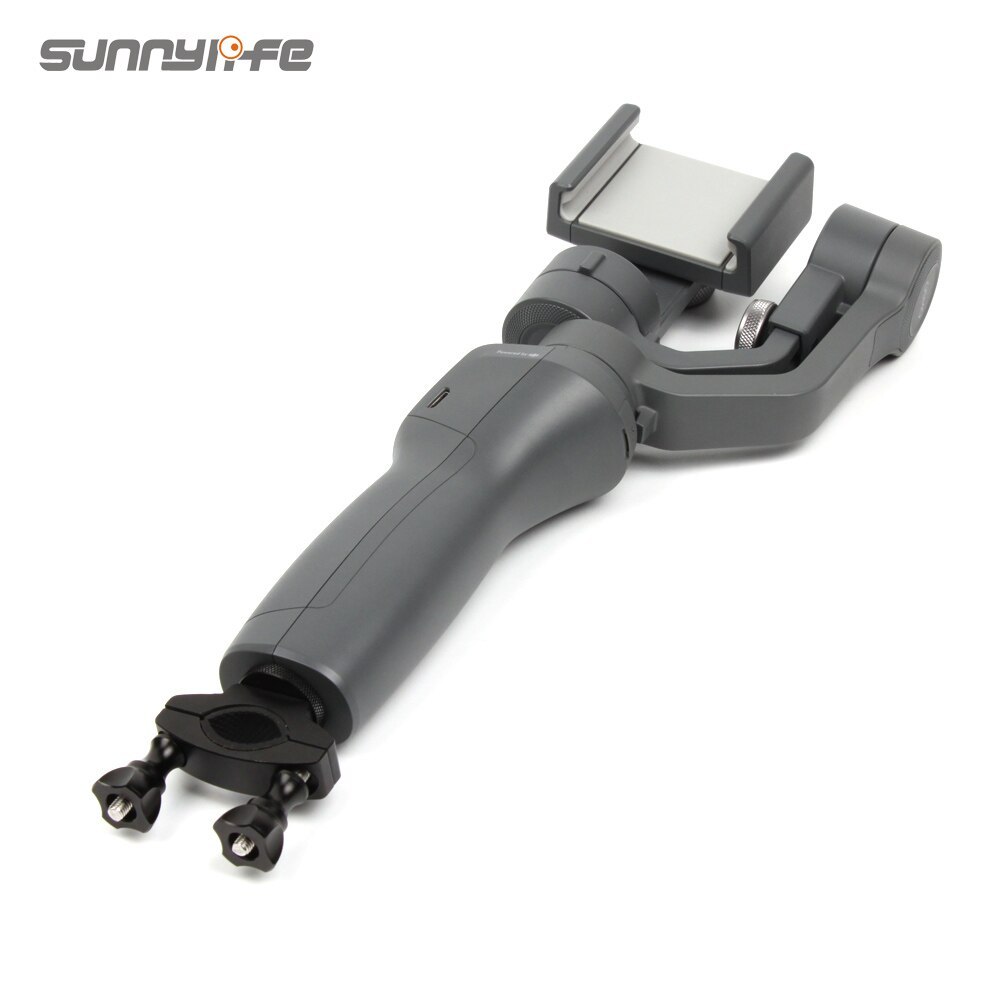 Handheld Gimbal Stabilizer Bike Bracket Bicycle Mount Holder for OM 5/POCKET 2/FIMI PALM 2/OM4 SE/360 ONE X2/Mobile 2/3/Smooth 4