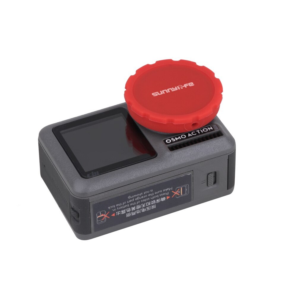 Sunnylife Silicone Protective Cover Lens Case for DJI OSMO ACTION Sport Camera