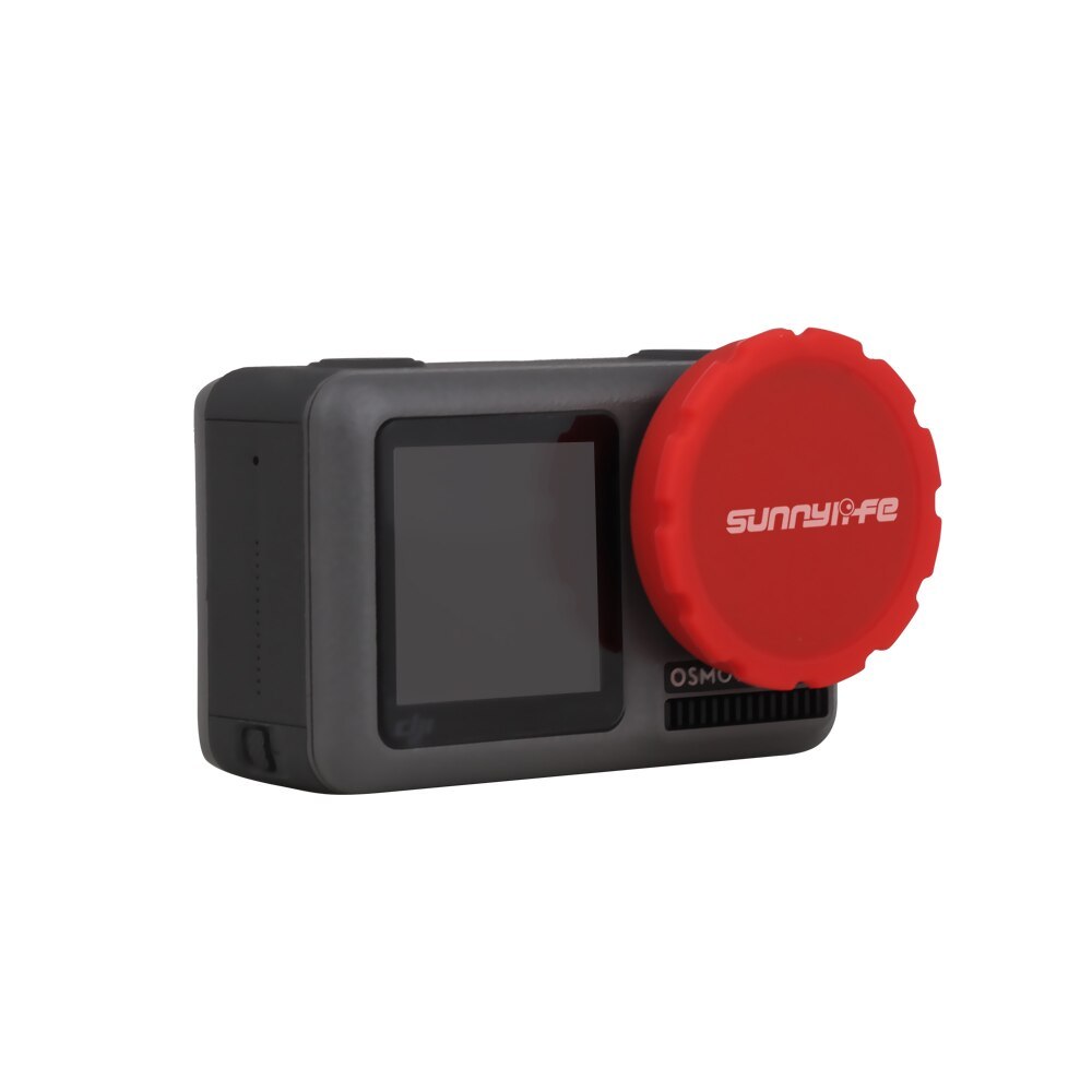Sunnylife Silicone Protective Cover Lens Case for DJI OSMO ACTION Sport Camera