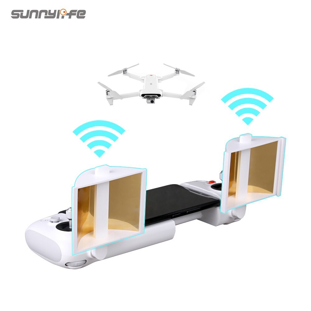 Sunnylife For FIMI X8 SE 2020 Remote Controller Signal Booster MI 4K A3 Drone Antenna Range Extender Signal Booster Accessories