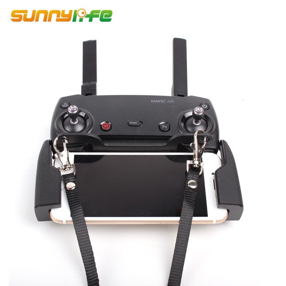 Dual-hook Bracket Including Strap for DJI MAVIC MINI AIR/ MAVIC 2 PRO/ SPARK Remote Controller