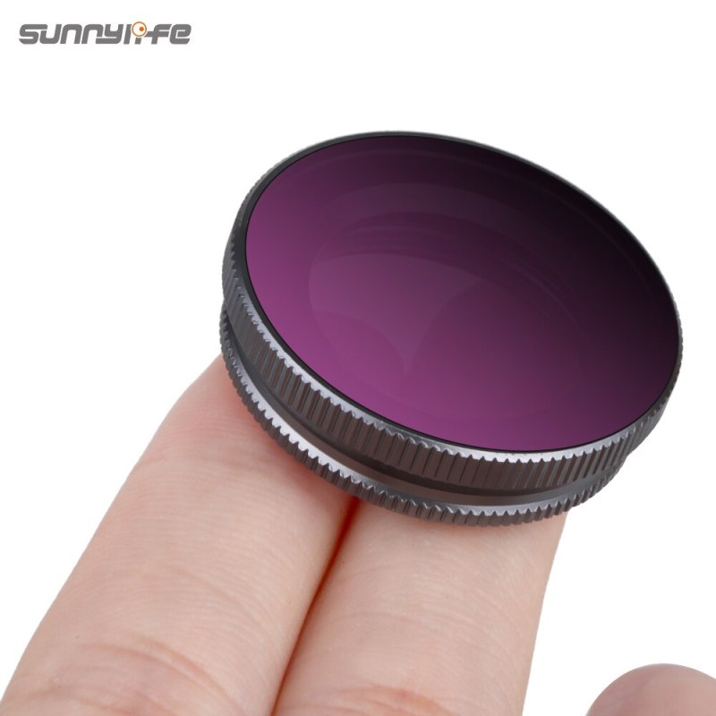 Sunnylife Adjustable ND/PL CPL Lens Filter Diving Filters for DJI OSMO Action Sport Camera