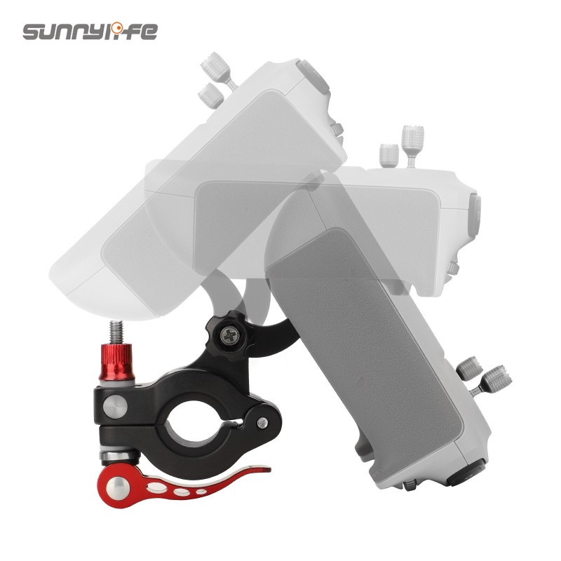 Sunnylife Remote Controller Holder on Bicycle Action Camera Bracket Mount Following Shot Accessories for Mini 3 Pro DJI RC