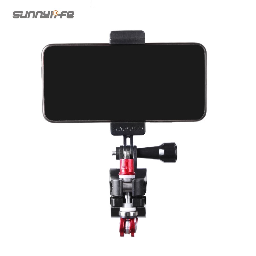 Sunnylife Bike Seat Post Clamp Action Camera Holder Bicycle Mobile Phone Navigation Bracket for ACTION 2/GoPro 10/Insta360 One R